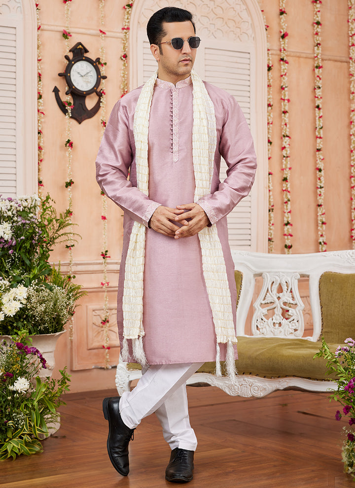 Timeless Elegant Art Silk Premium Kurta Pajama | Fashioned for Classic Charm & Modern Comfort