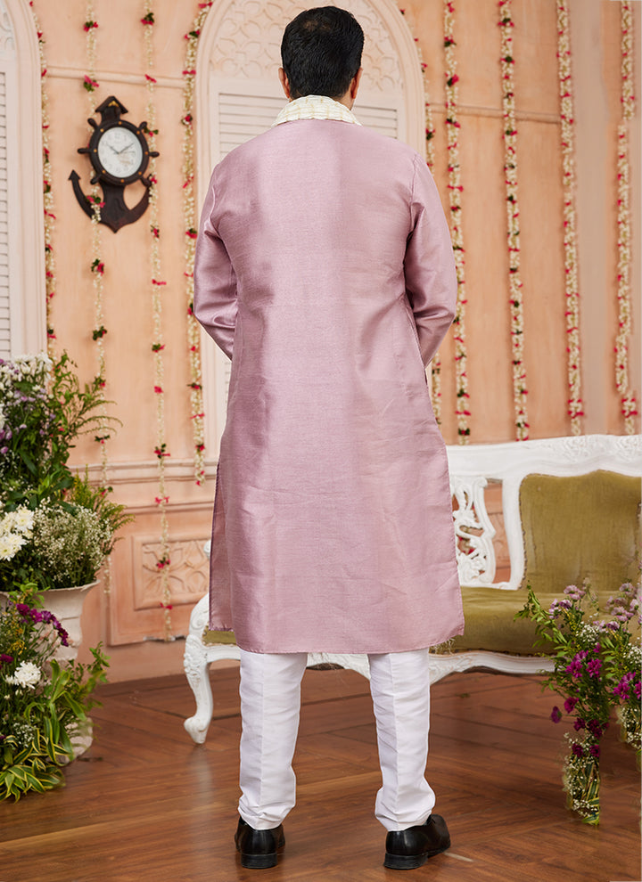 Timeless Elegant Art Silk Premium Kurta Pajama | Fashioned for Classic Charm & Modern Comfort