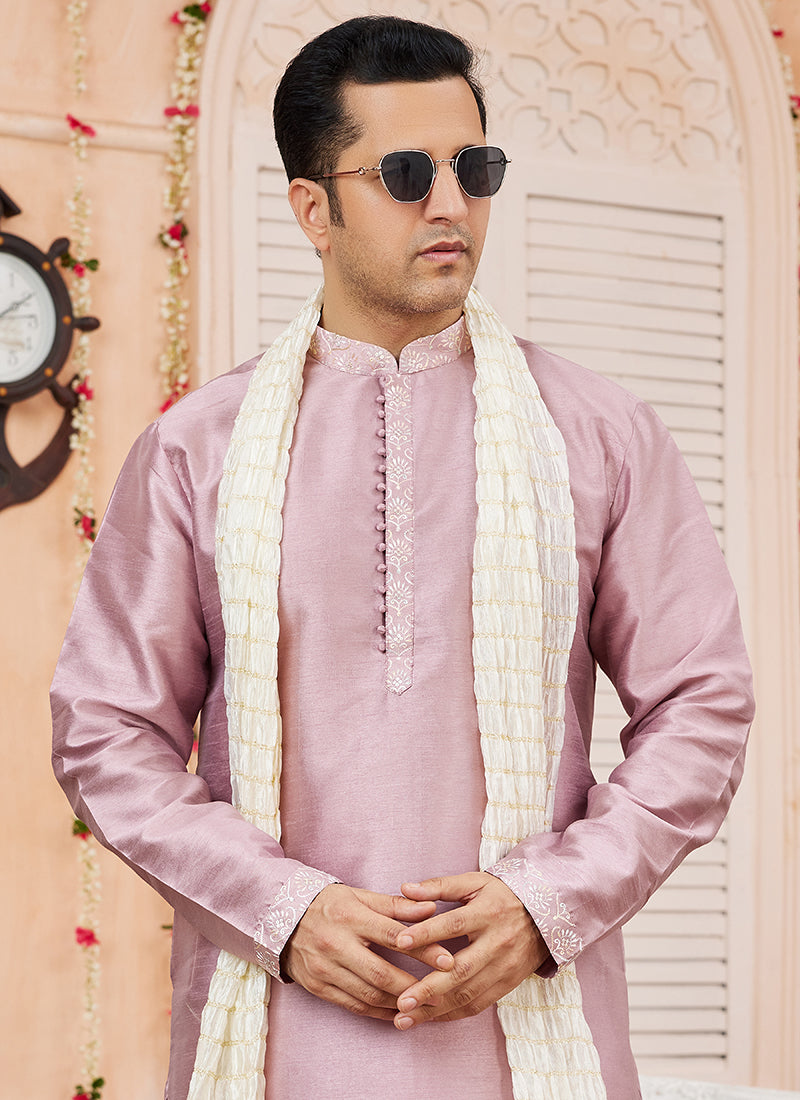 Timeless Elegant Art Silk Premium Kurta Pajama | Fashioned for Classic Charm & Modern Comfort