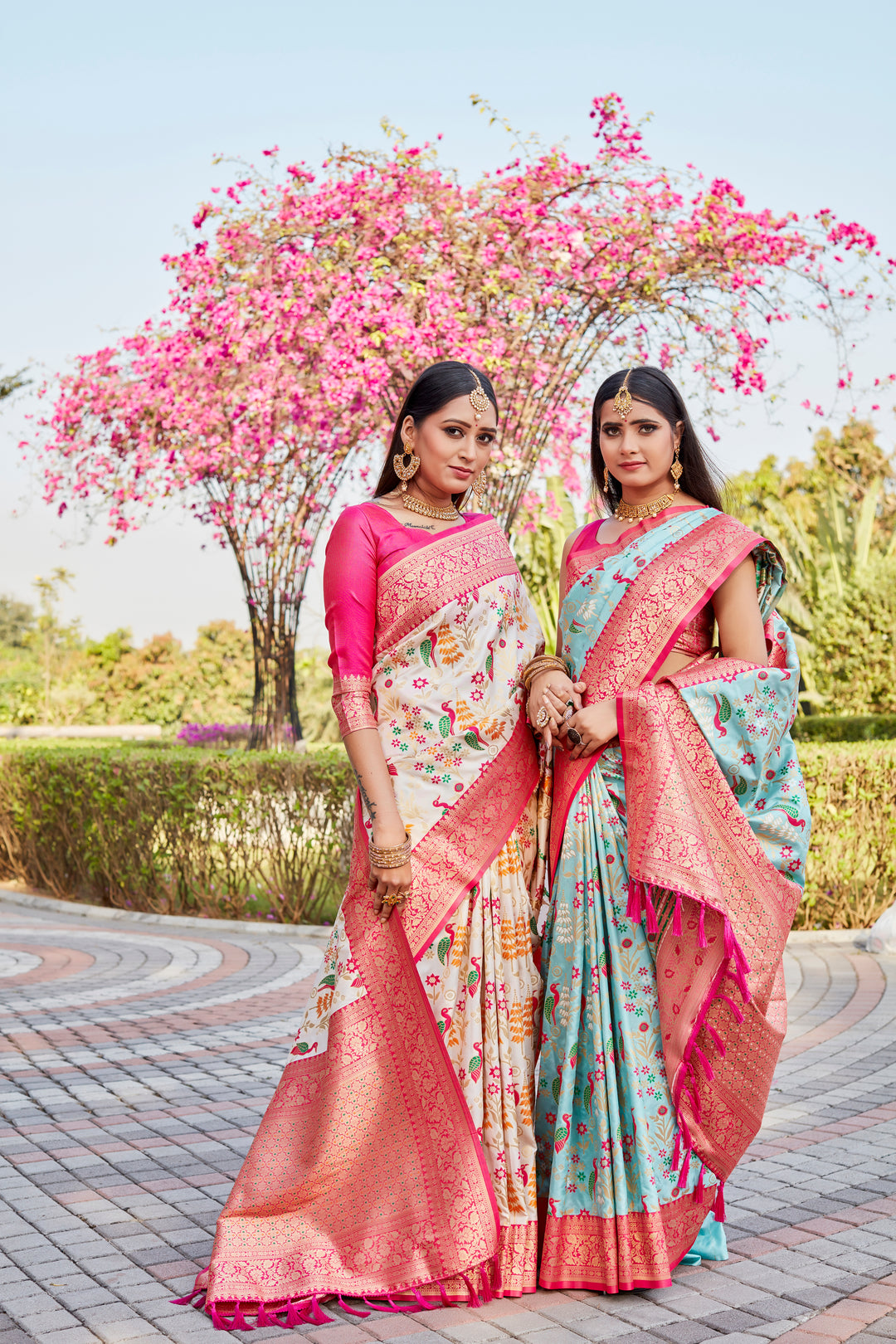 Pista Green Radiant Kanjivaram Soft Silk Saree with intricate traditional designs for weddings.