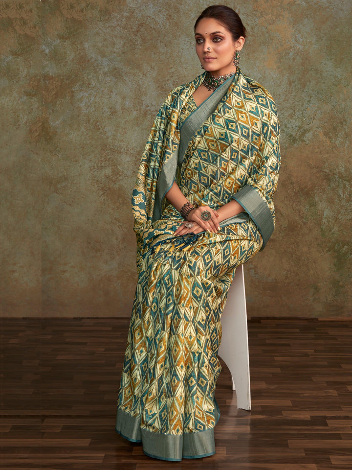 Vibrant color luxurious fabric exclusive attire crafted for elegance and style.