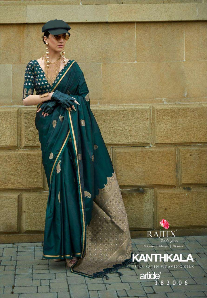 Handloom Satin Saree | Sophisticated Indian Saadi for Special Events