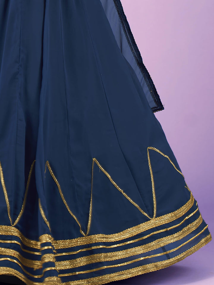 Classic Navy Blue Lehenga for Wedding | Party Wear Lehenga Choli