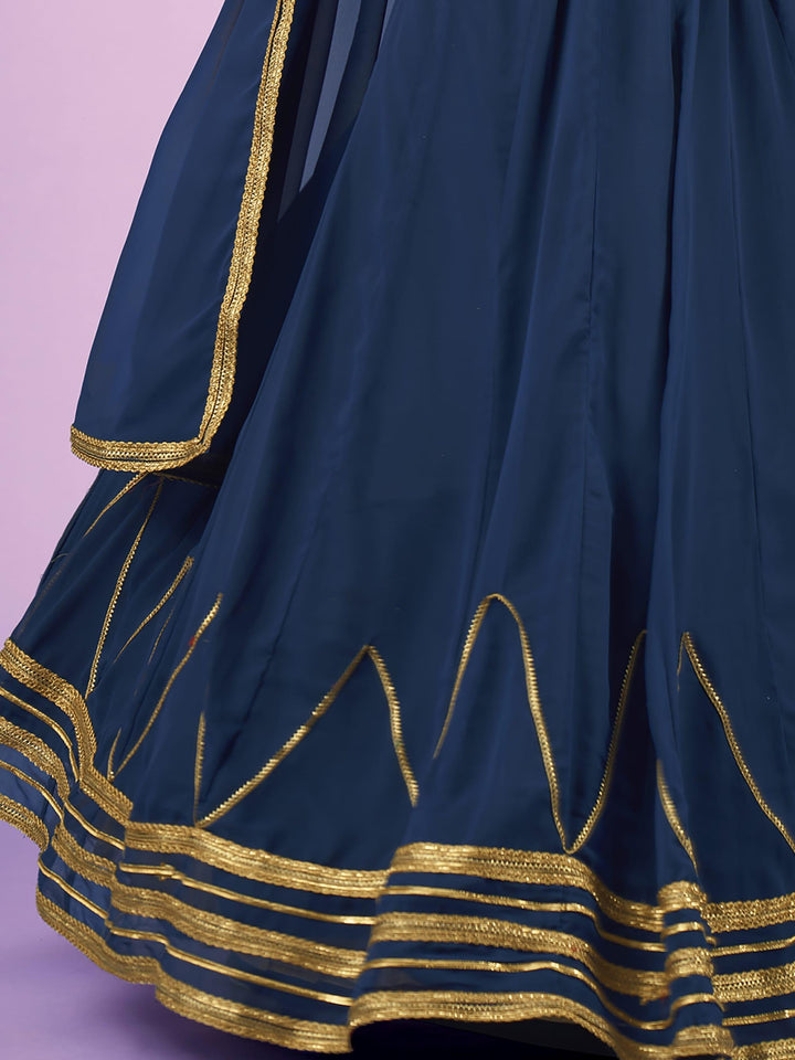 Classic Navy Blue Lehenga for Wedding | Party Wear Lehenga Choli