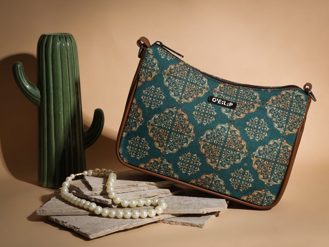 Ethically Made Jute Crossbody Bag | Sustainable & Chic