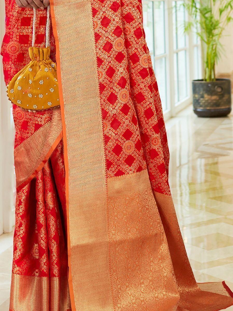 Vibrant color luxurious fabric exclusive attire crafted for elegance and style.