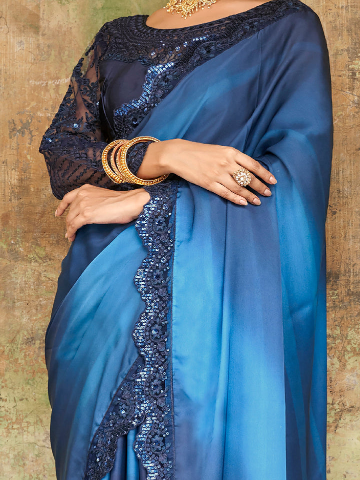 Vibrant color luxurious fabric exclusive attire crafted for elegance and style.