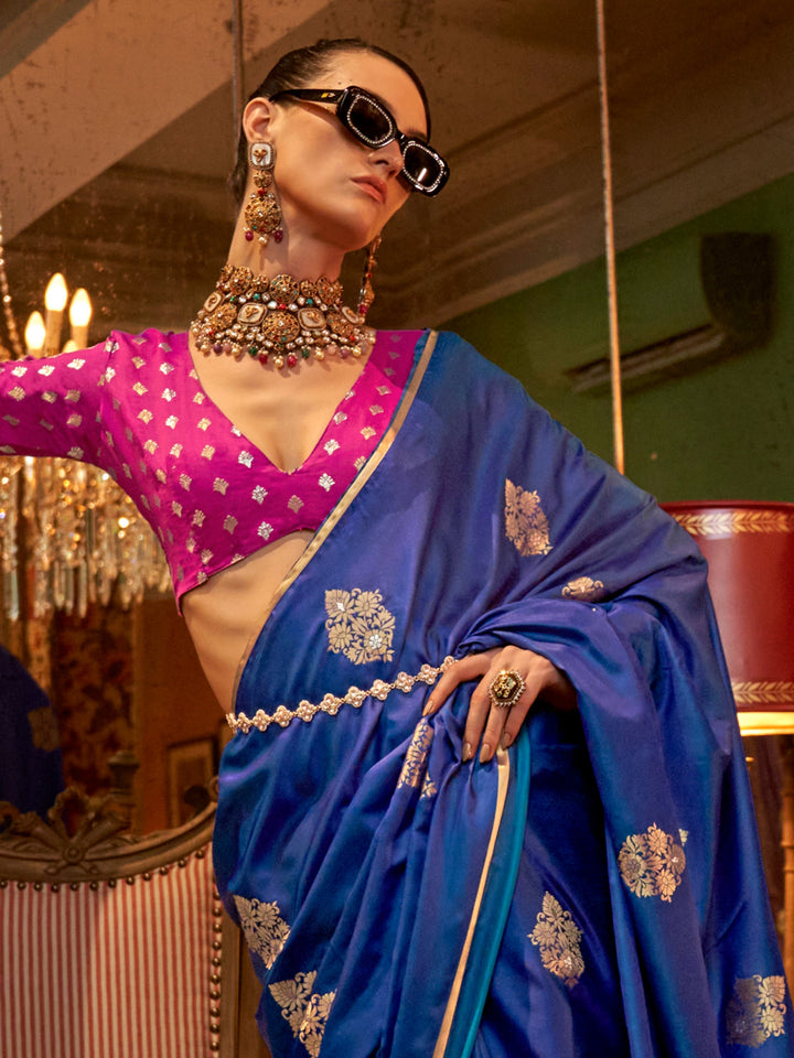 Vibrant color luxurious fabric exclusive attire crafted for elegance and style.