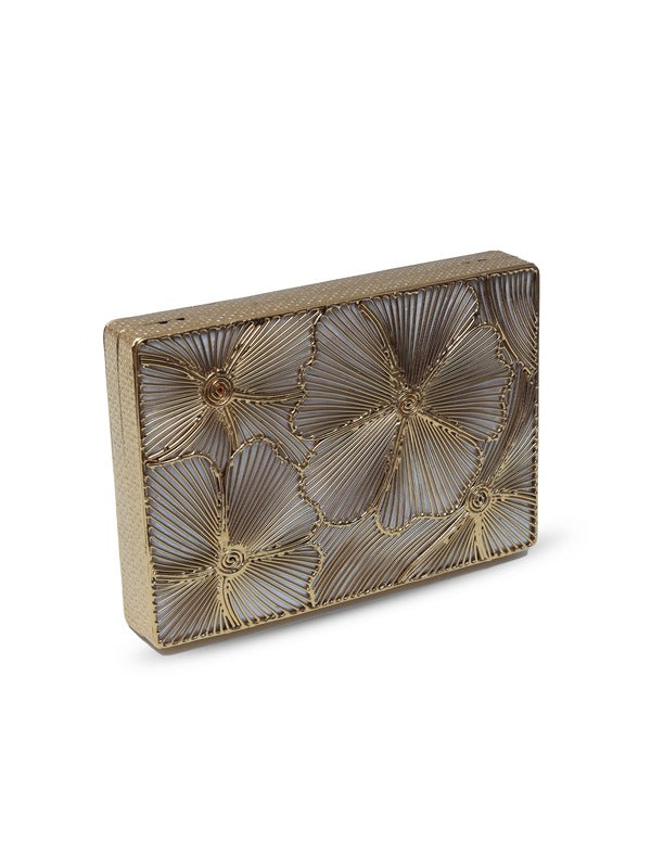 Isa Mother of Pearl Clutch | Chic Stylish Evening Bag