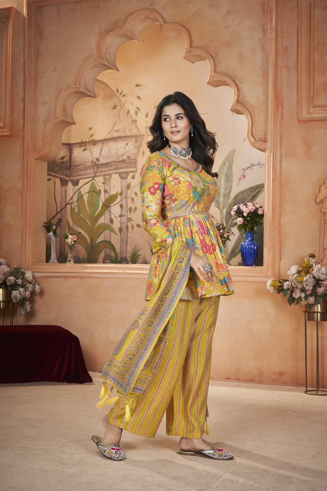 Luxurious Silk Salwar Kameez with Intricate Embroidery | Elegant Ethnic Wear for Women