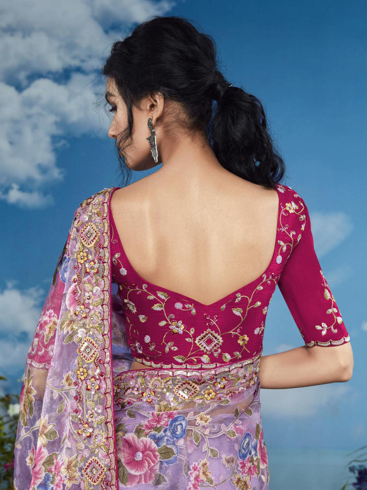 Vibrant color luxurious fabric exclusive attire crafted for elegance and style.