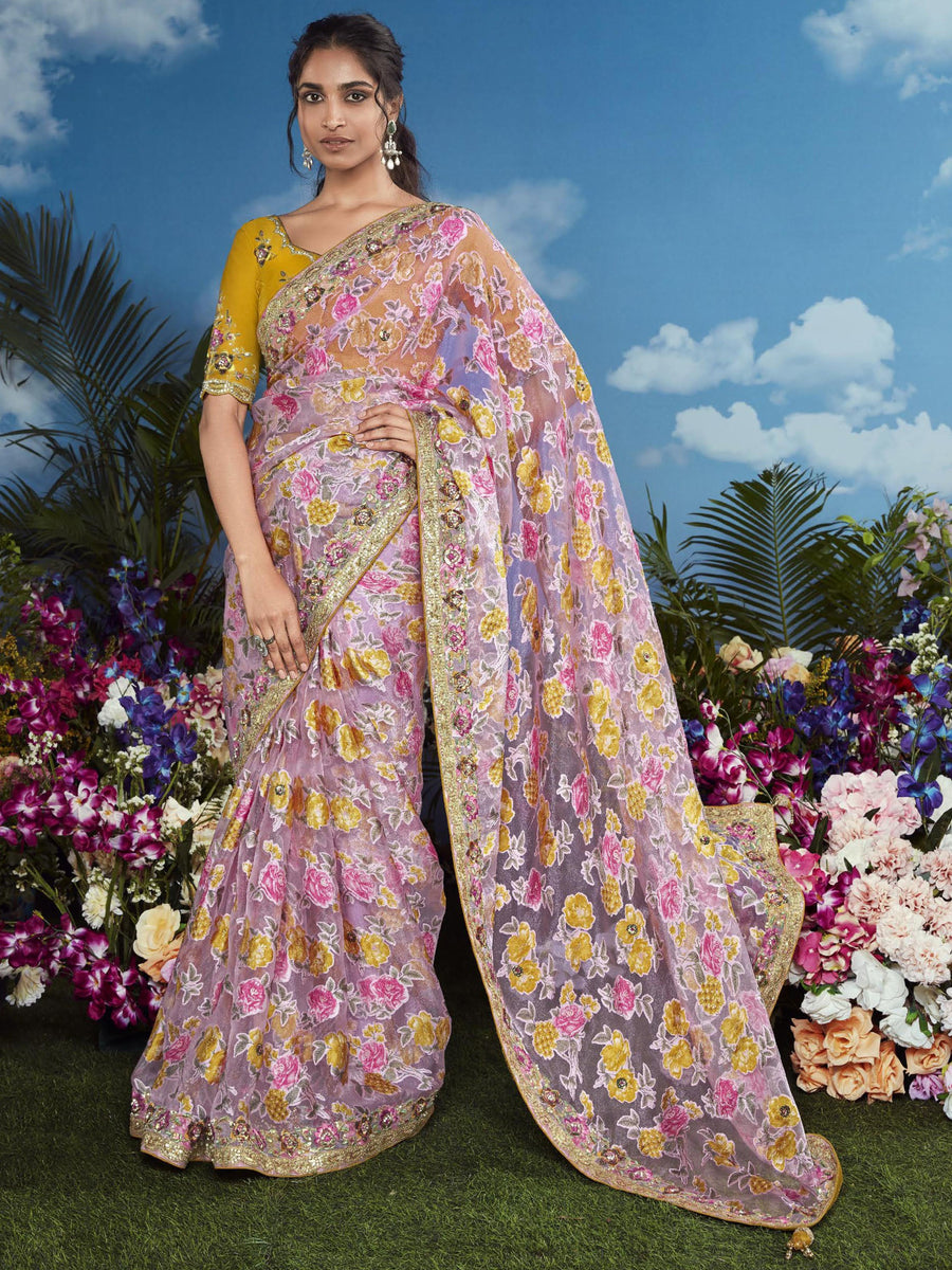 Pink silk saree crafted for elegance and style.