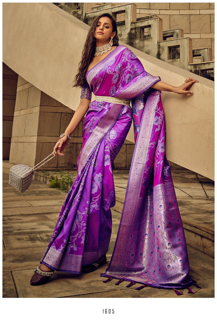 Smooth Satin Silk Saree | Timeless Elegance for Special Occasions