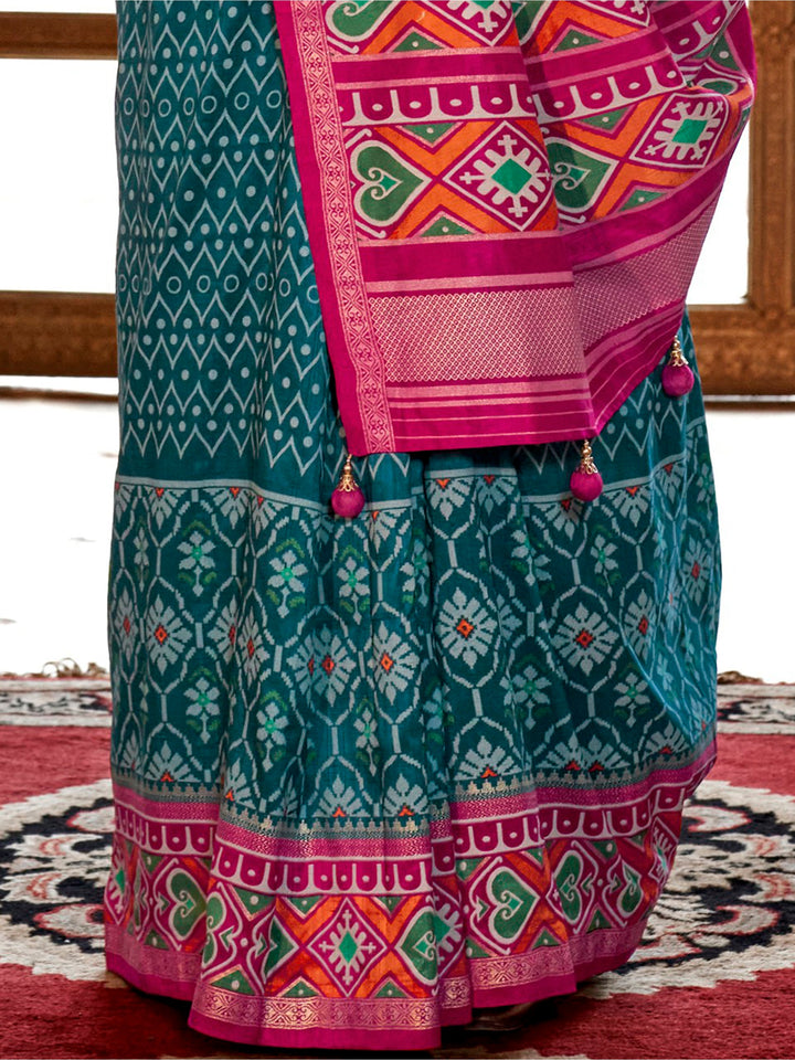 Vibrant color luxurious fabric exclusive attire crafted for elegance and style.