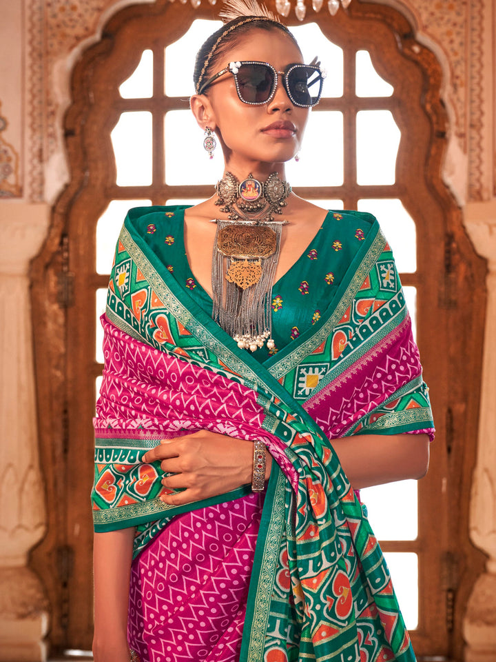 Vibrant color luxurious fabric exclusive attire crafted for elegance and style.