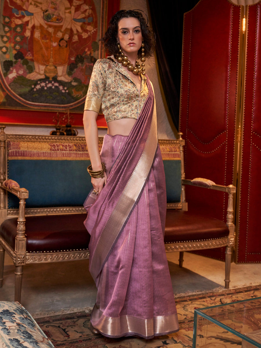 Vibrant color silk saree crafted for elegance and style.