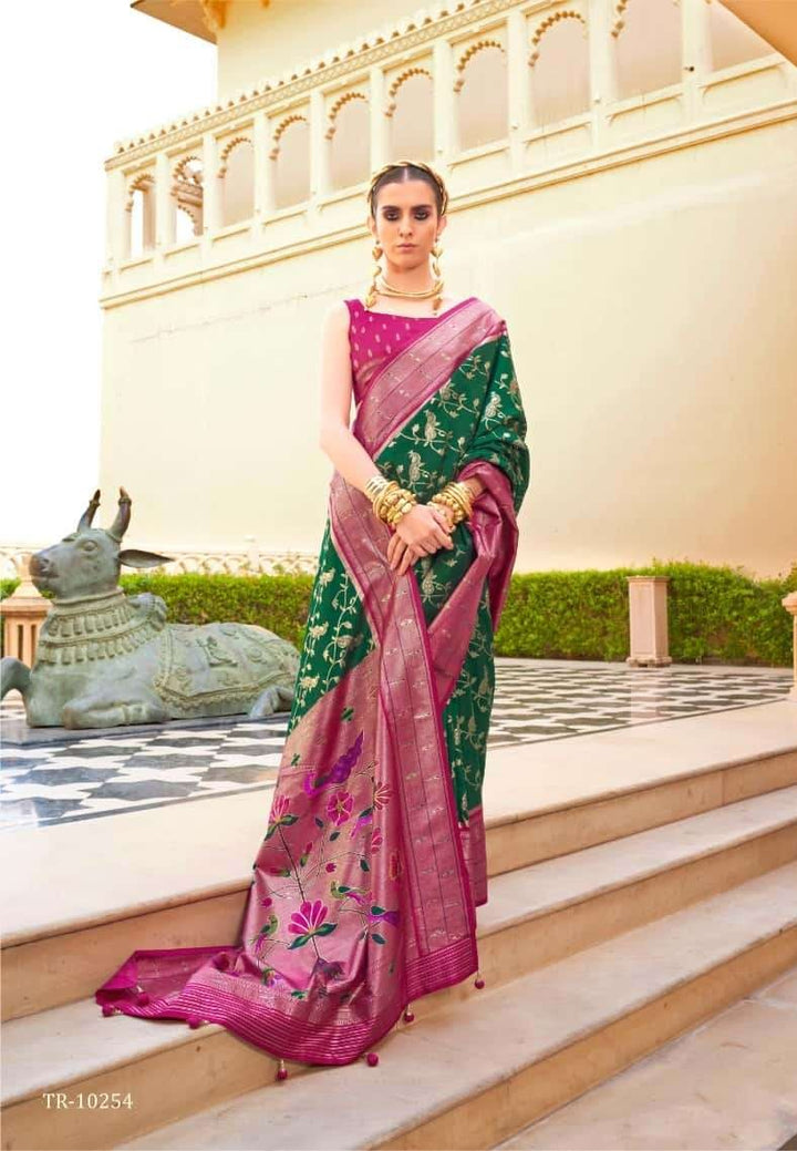 Luxurious Super PV Silk Saree | Printed Designer Saree