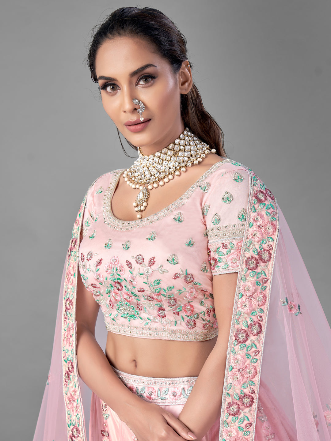 Beautiful Pink Lehenga | Perfect for Weddings & Festive Occasions