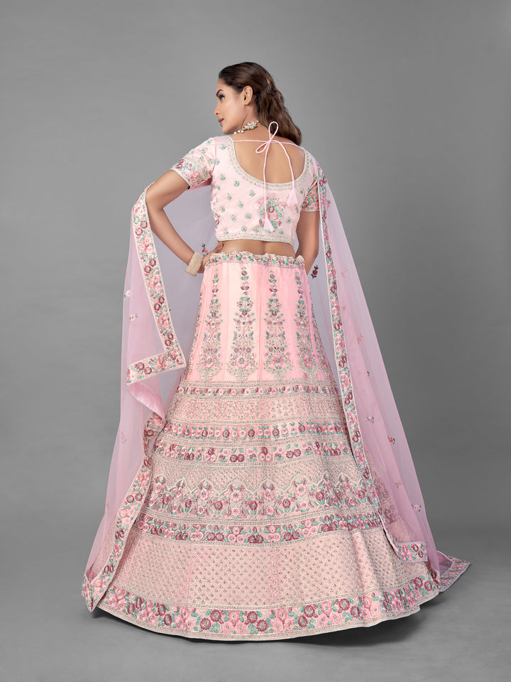 Beautiful Pink Lehenga | Perfect for Weddings & Festive Occasions