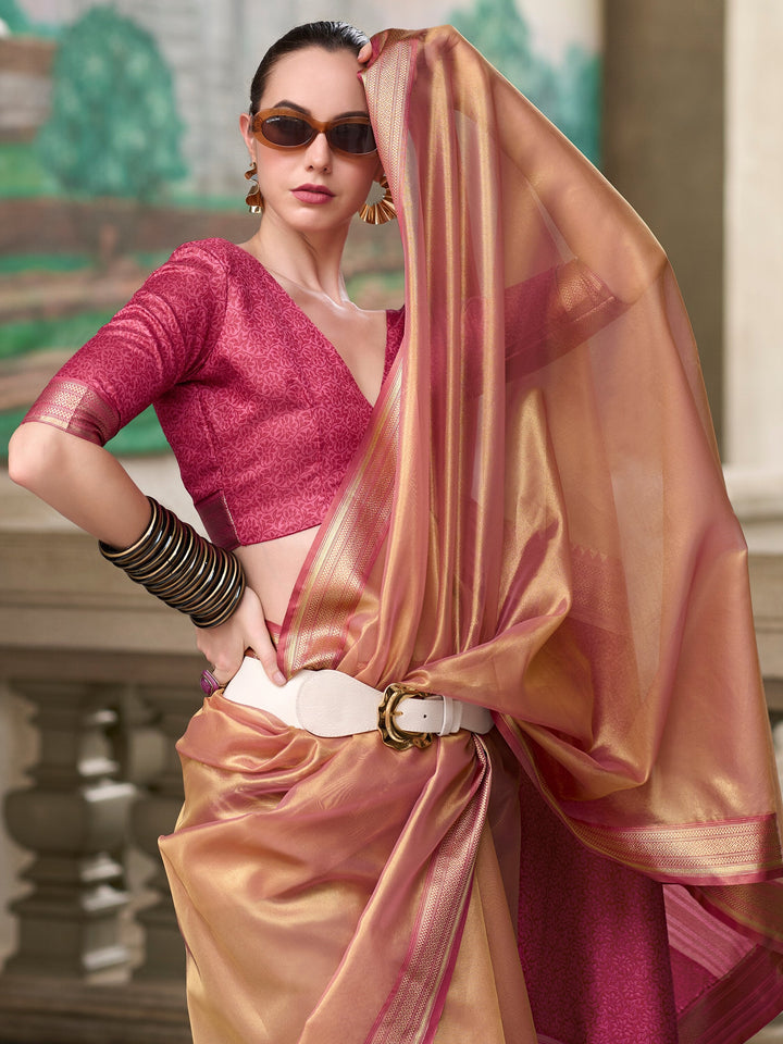 Vibrant color luxurious fabric exclusive attire crafted for elegance and style.