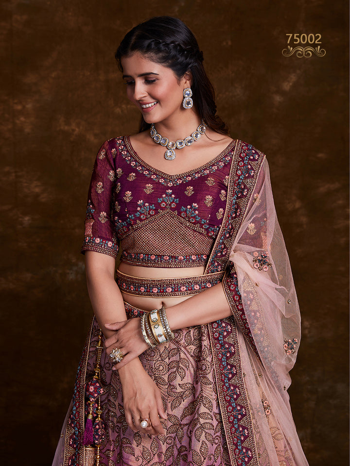 Elegant Chaniya Choli Set | Bridal Lehenga with Intricate Embroidery