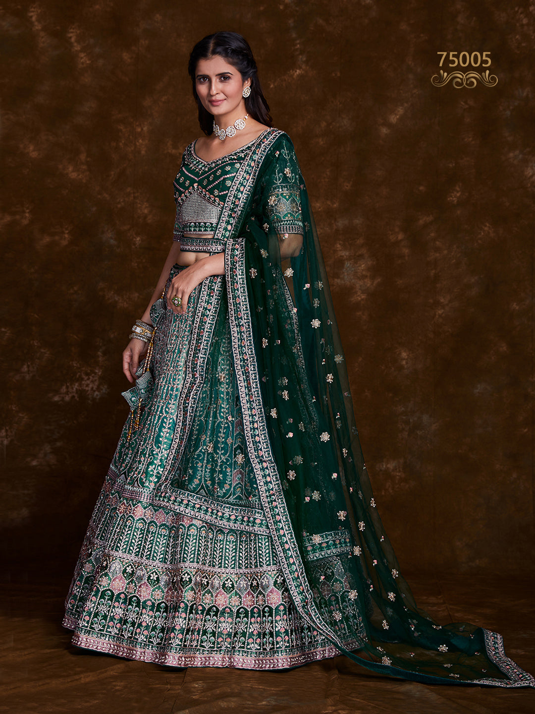 Trendy Art Silk Lehenga Choli | Thread & Zari Work for Special Occasions