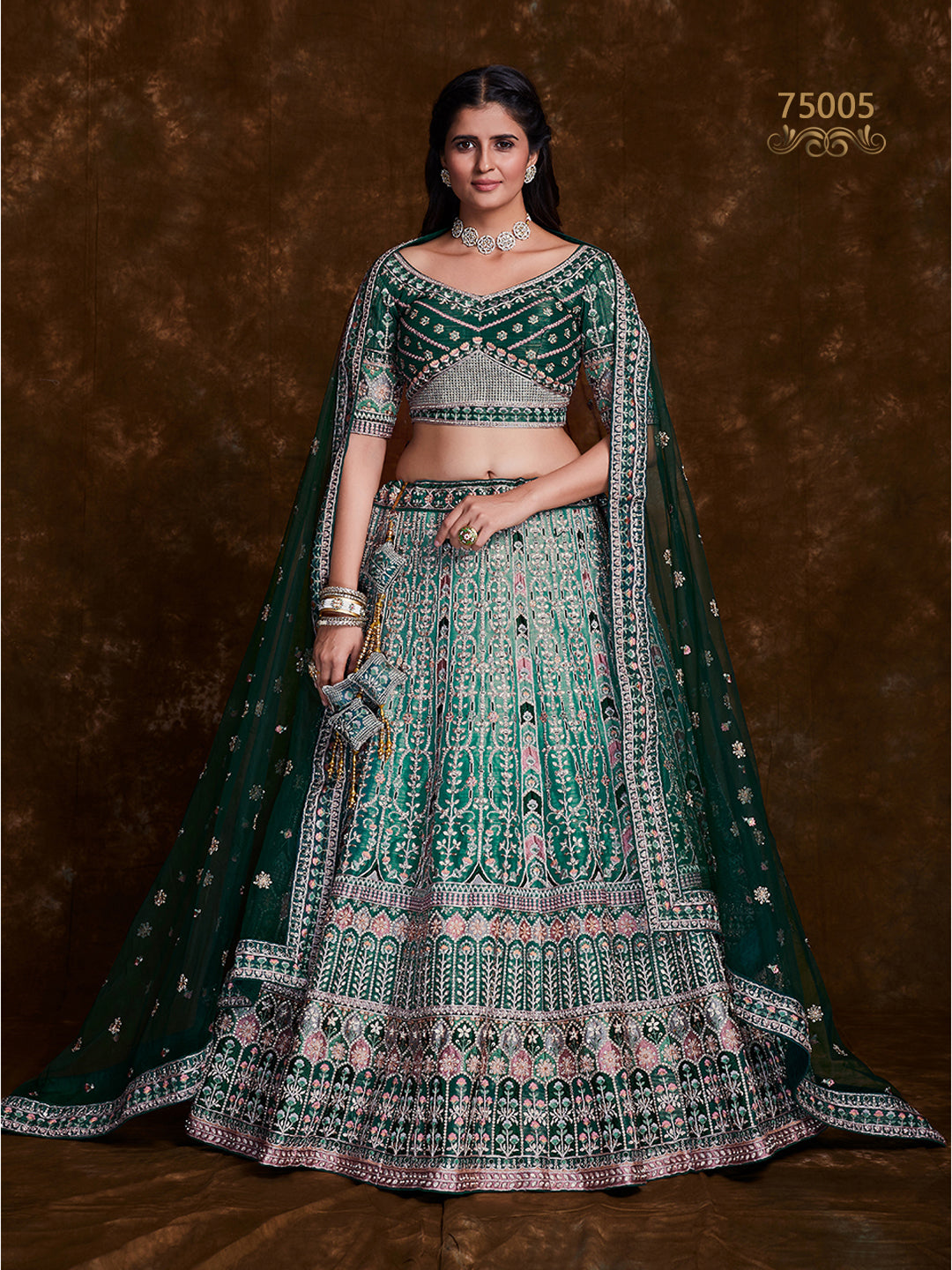 Trendy Art Silk Lehenga Choli | Thread & Zari Work for Special Occasions