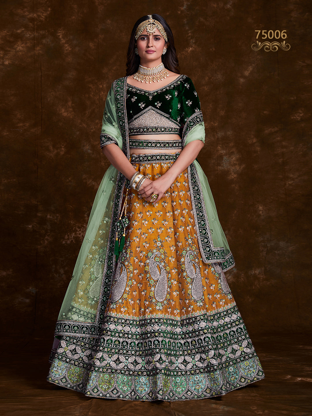 Premium Fancy Fabric Chaniya Choli | Exquisite Embroidery for Weddings