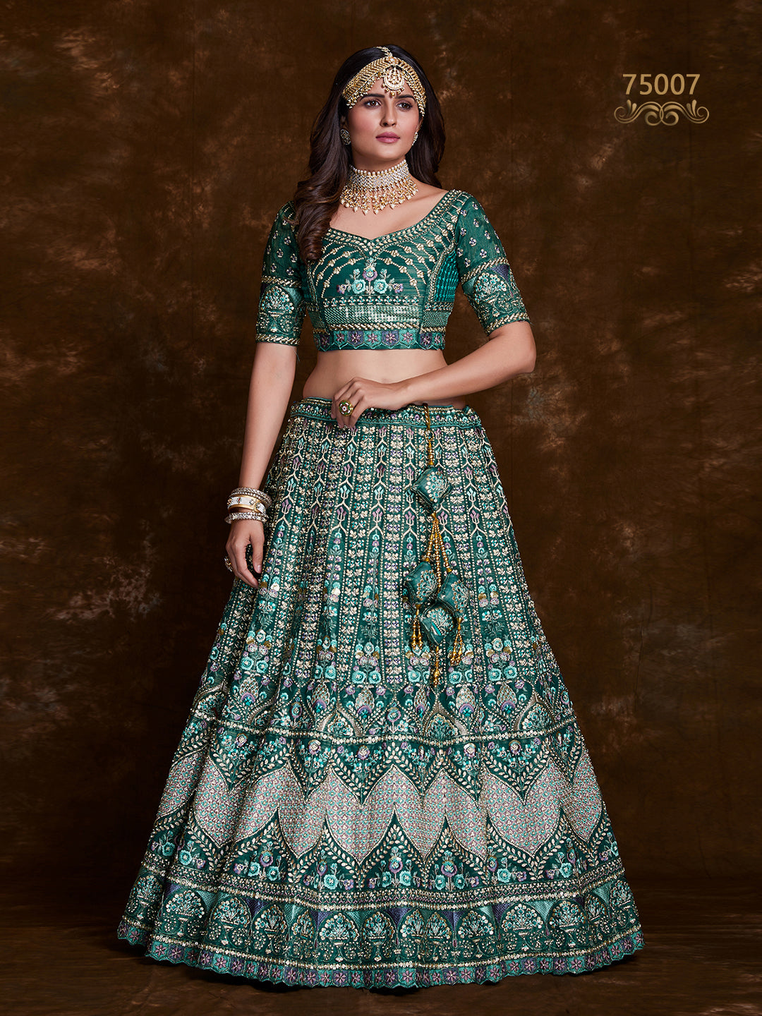 Vibrant Art Silk Lehenga Choli | Thread & Zari Work for Special Occasions