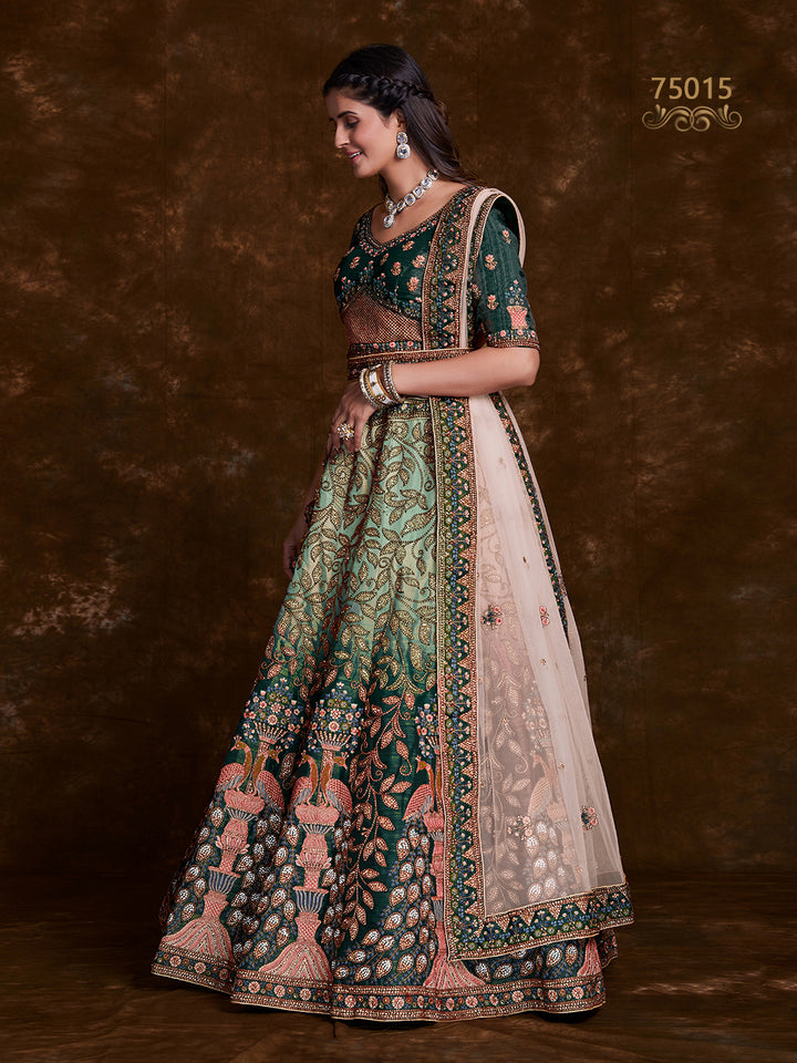 Elegant Chaniya Choli Set | Bridal Lehenga with Intricate Embroidery