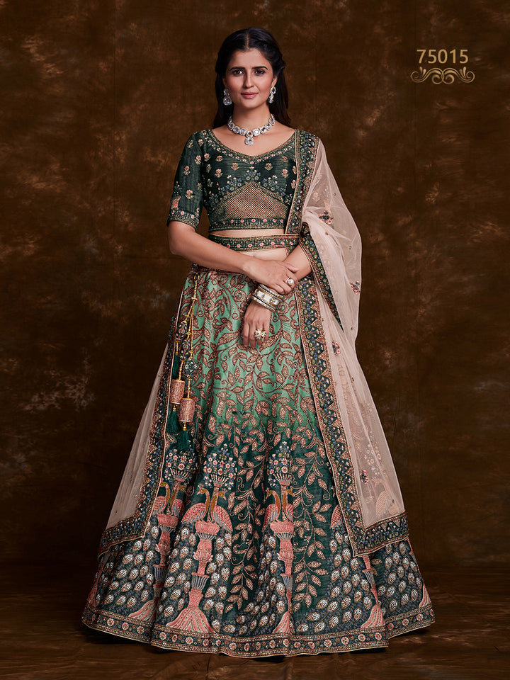 Elegant Chaniya Choli Set | Bridal Lehenga with Intricate Embroidery