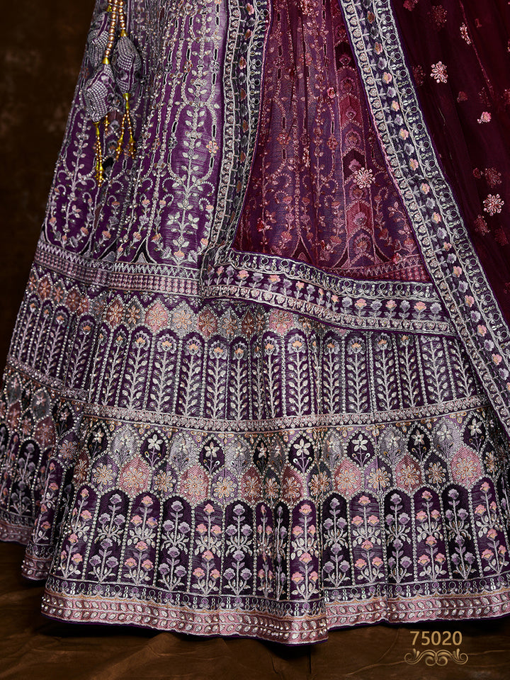 Trendy Art Silk Lehenga Choli | Thread & Zari Work for Special Occasions