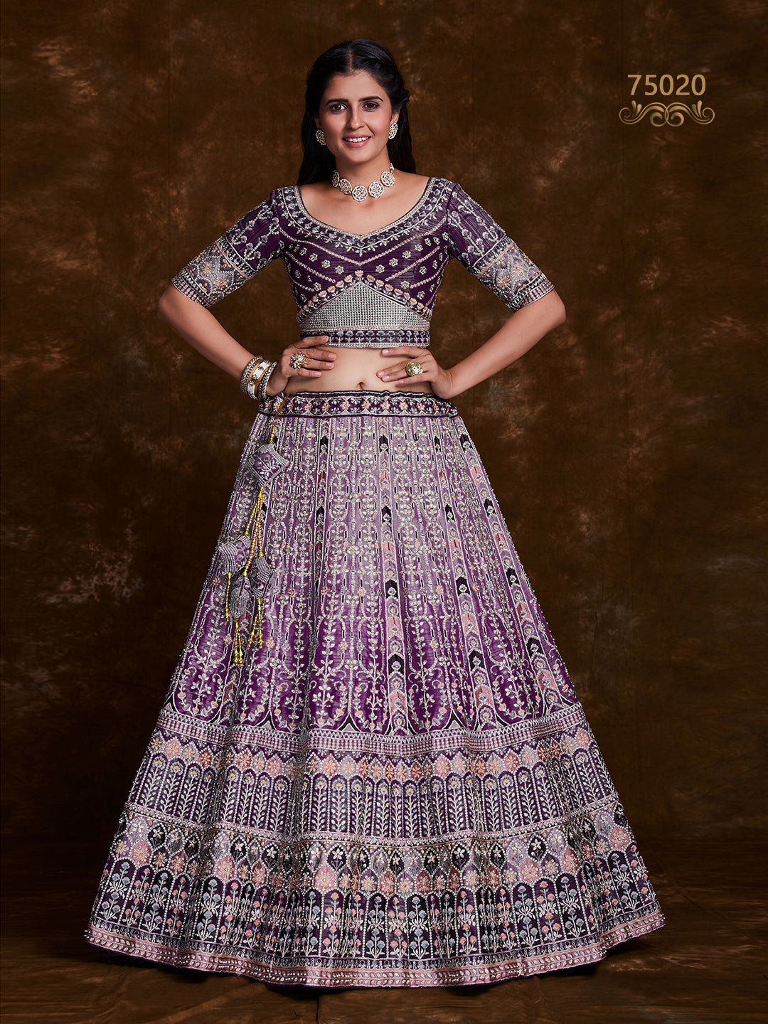 Trendy Art Silk Lehenga Choli | Thread & Zari Work for Special Occasions