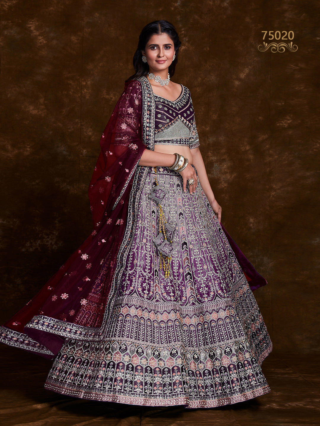 Trendy Art Silk Lehenga Choli | Thread & Zari Work for Special Occasions