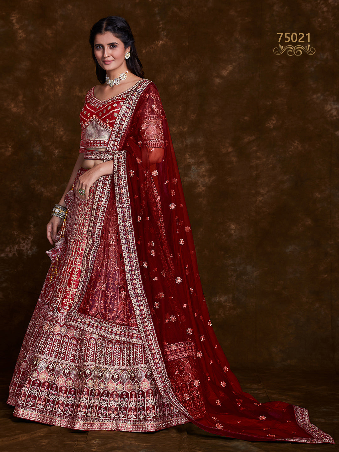 Trendy Art Silk Lehenga Choli | Thread & Zari Work for Special Occasions