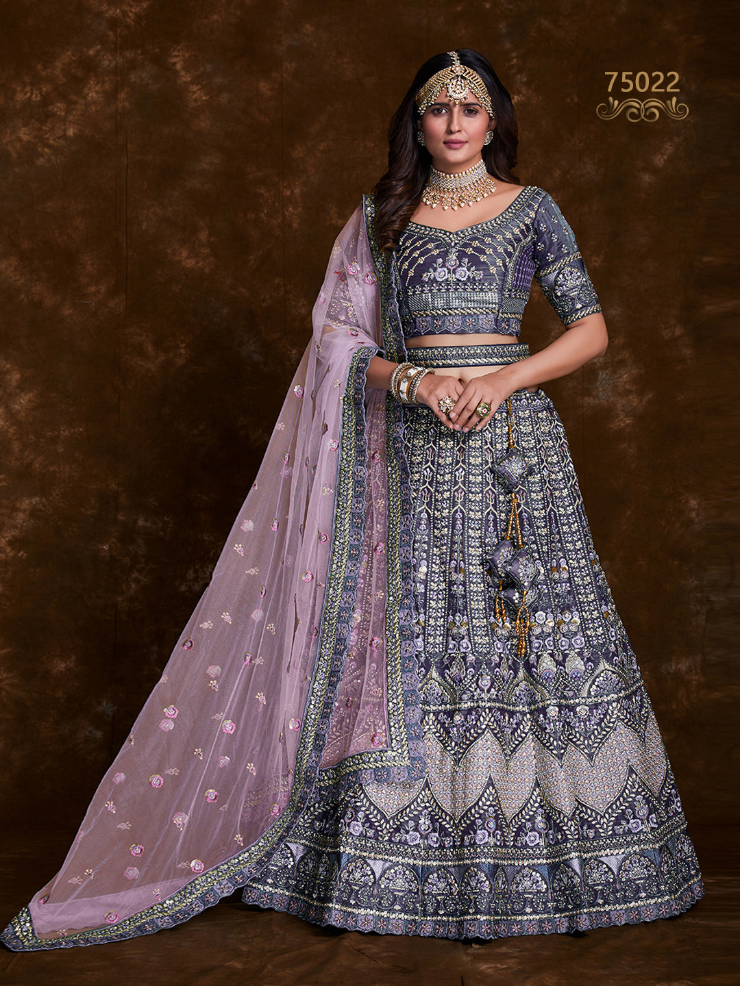 Vibrant Art Silk Lehenga Choli | Thread & Zari Work for Special Occasions