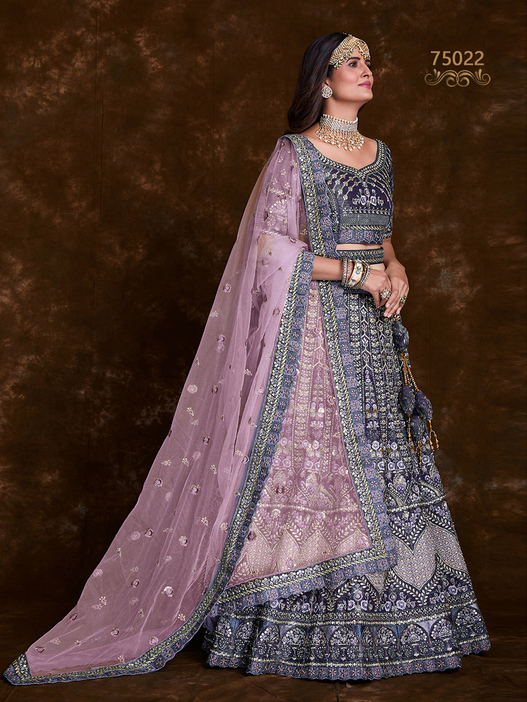 Vibrant Art Silk Lehenga Choli | Thread & Zari Work for Special Occasions