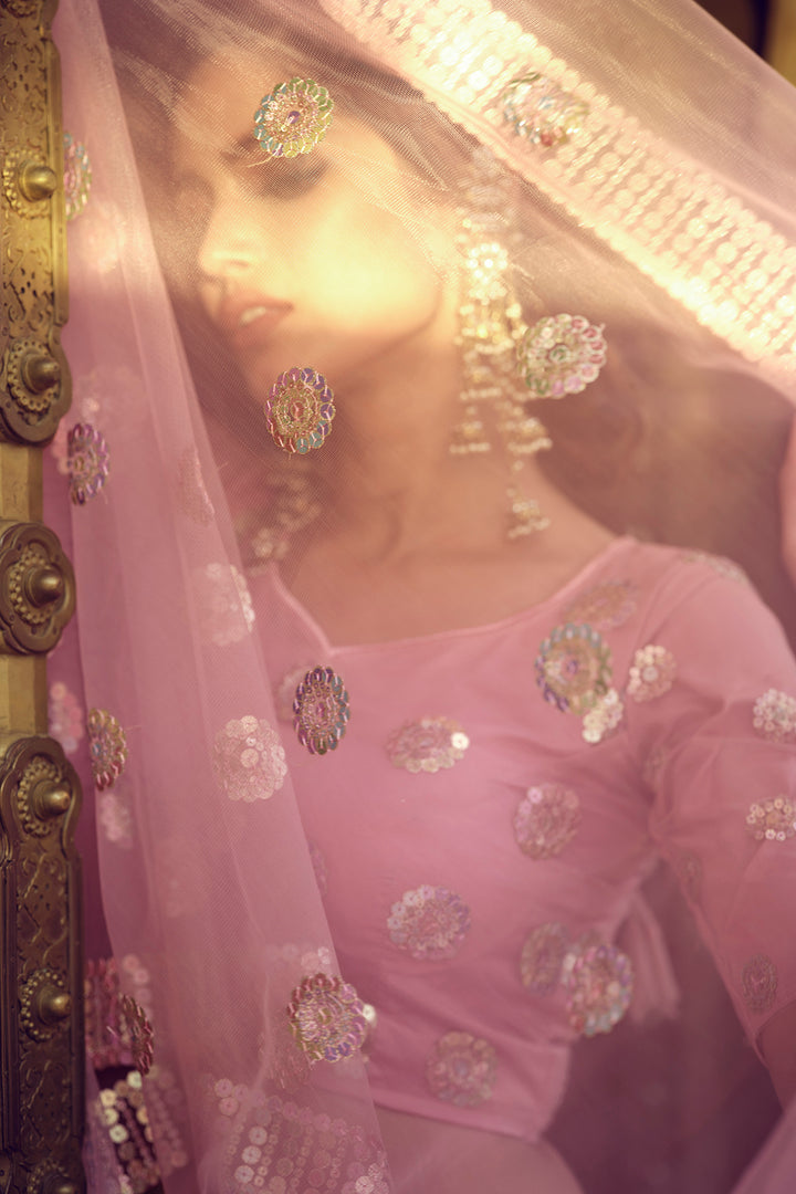 Pink Lehenga Choli | Bridal & Party Wear Lehenga