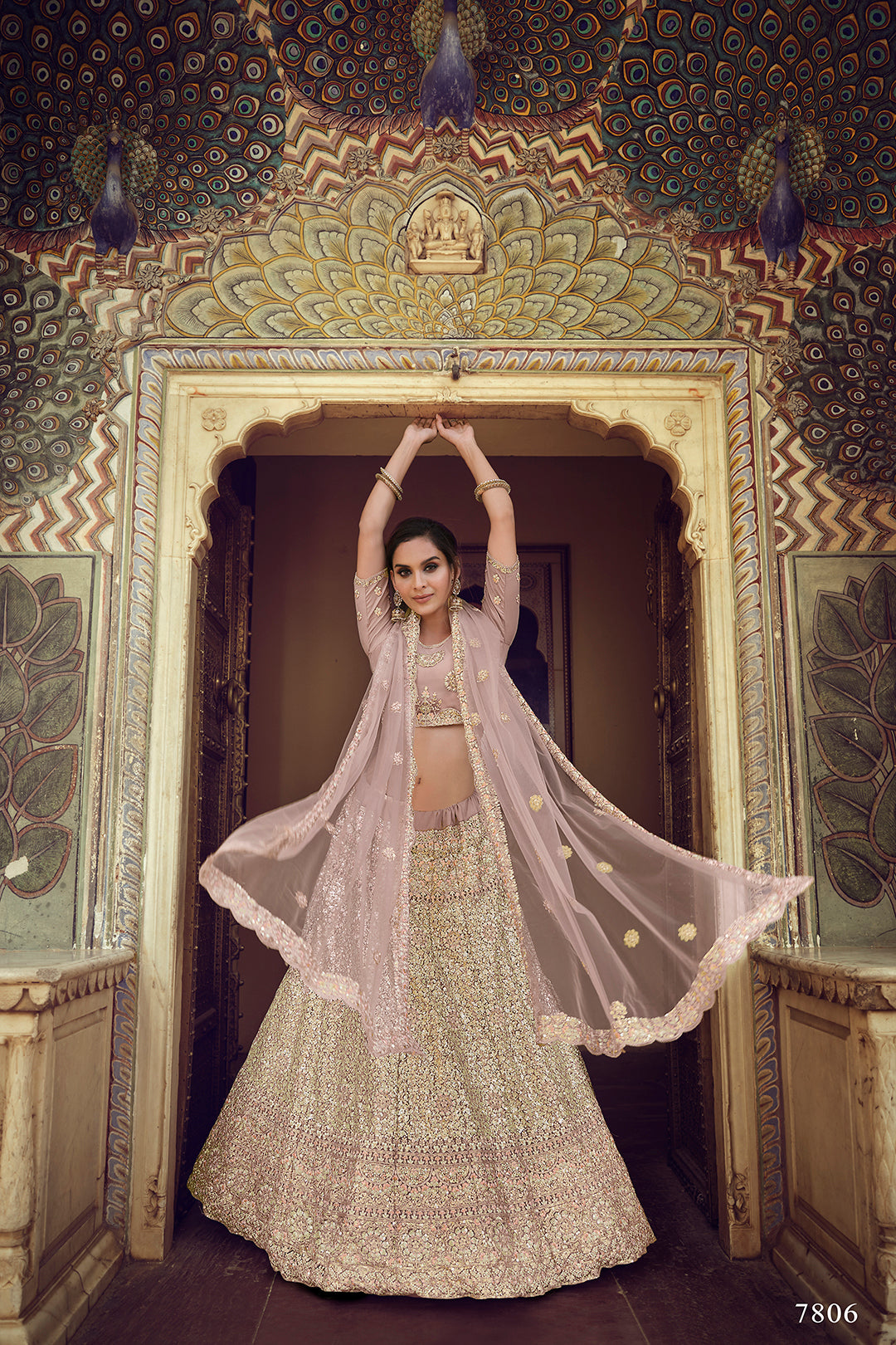 Mauve Lehenga | Bridal & Festive Lehenga Indian Style Choli Set