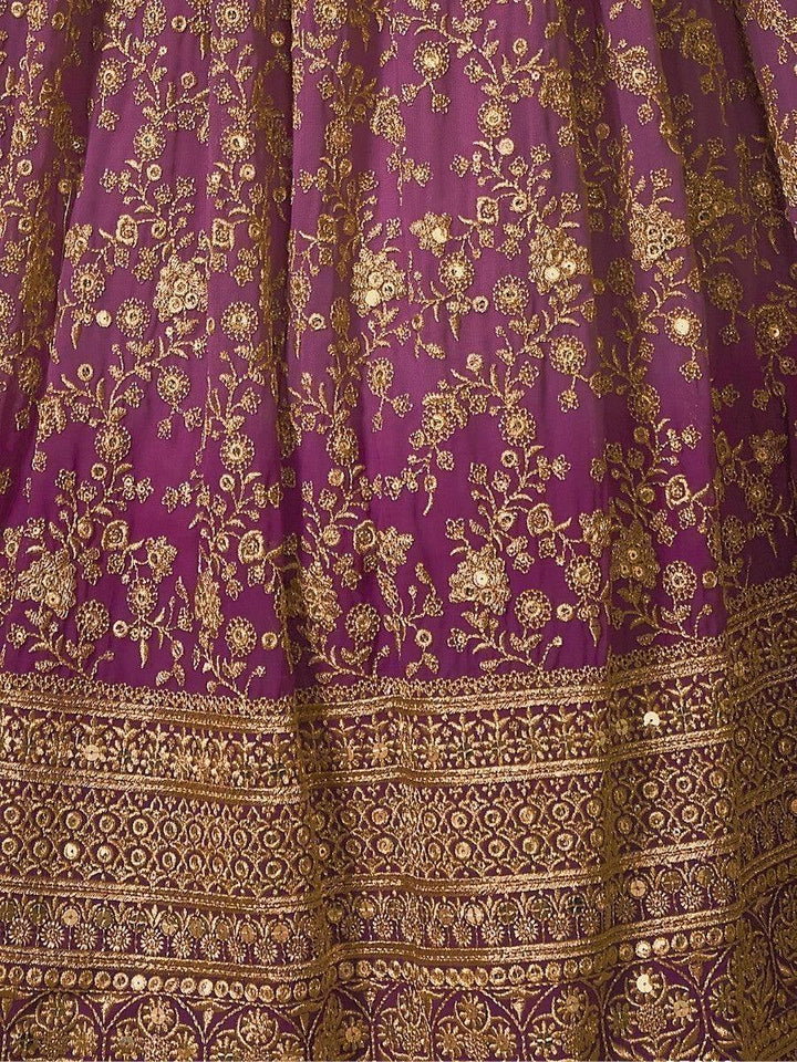 Spectacular Lavender Lehenga Choli with Dupatta | Bridesmaid's Dream Outfit