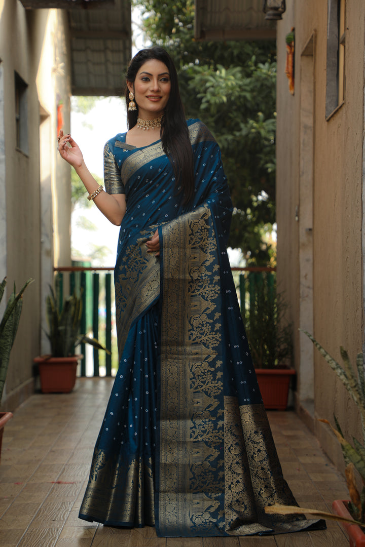 Festive-ready bright pink Kanjivaram silk saree with exquisite craftsmanship and rich pallu.