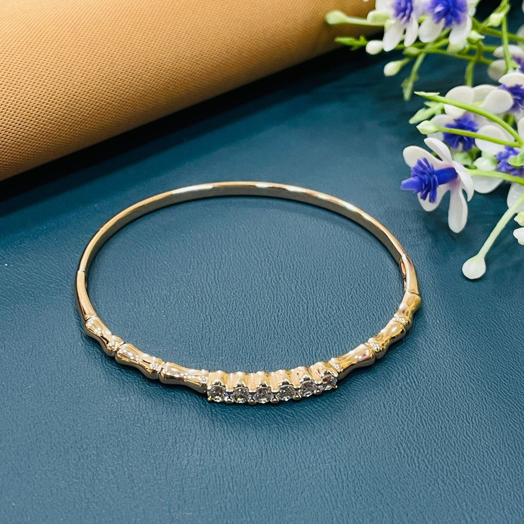 Timeless AD diamond bracelet, adding sophistication.