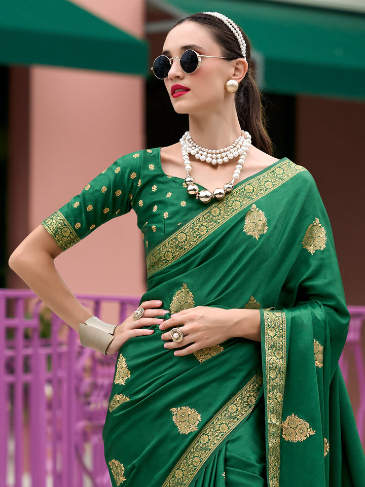 Vibrant color luxurious fabric exclusive attire crafted for elegance and style.