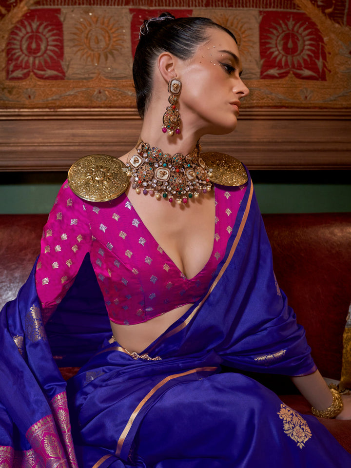 Vibrant color luxurious fabric exclusive attire crafted for elegance and style.