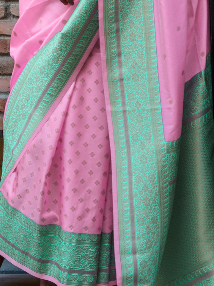 Vibrant color luxurious fabric exclusive attire crafted for elegance and style.