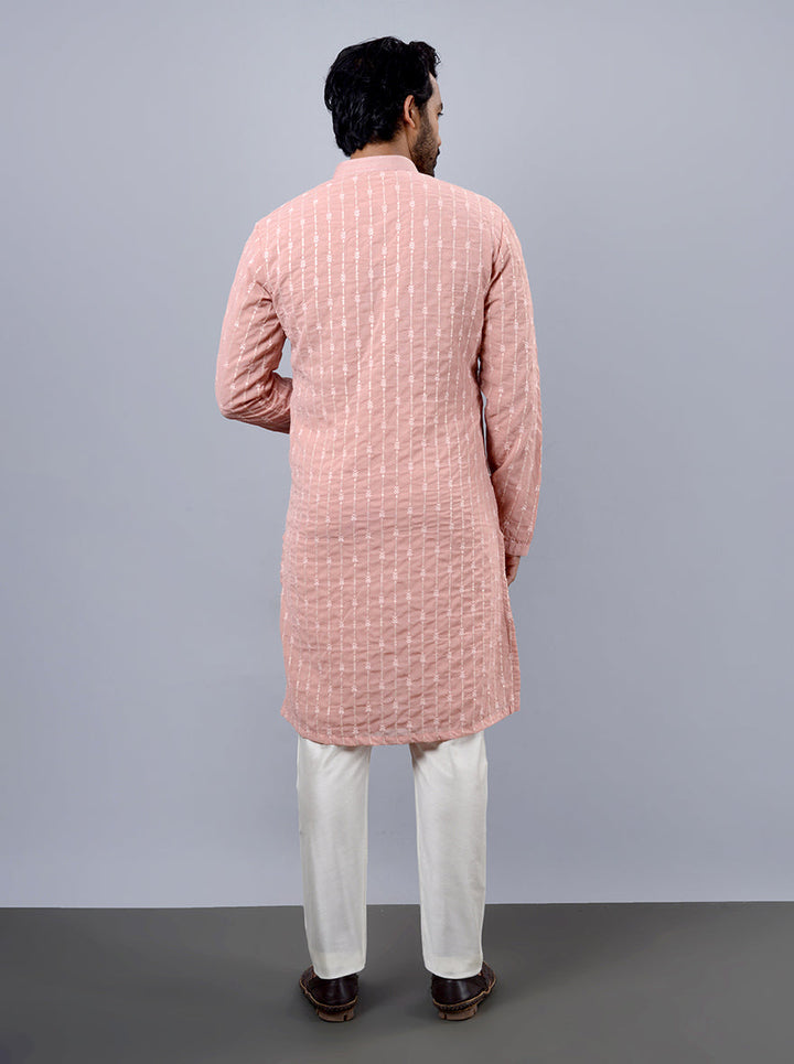 Unique kurta pajama for men, showcasing traditional and modern design.