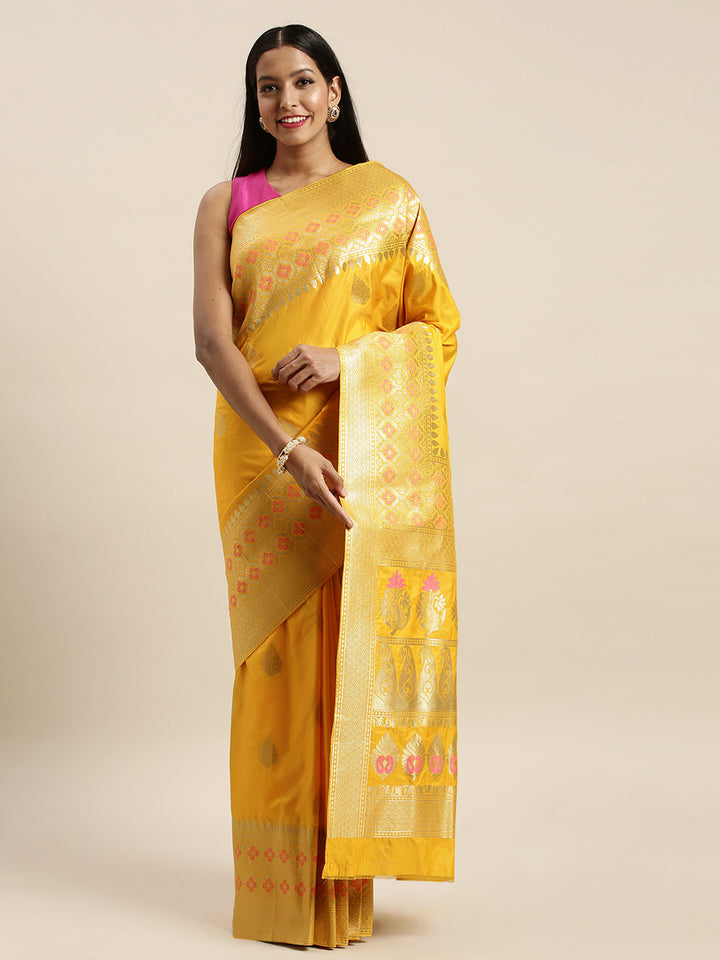 Designer Jacquard-Silk Saree | Elegant for Weddings & Festive Events