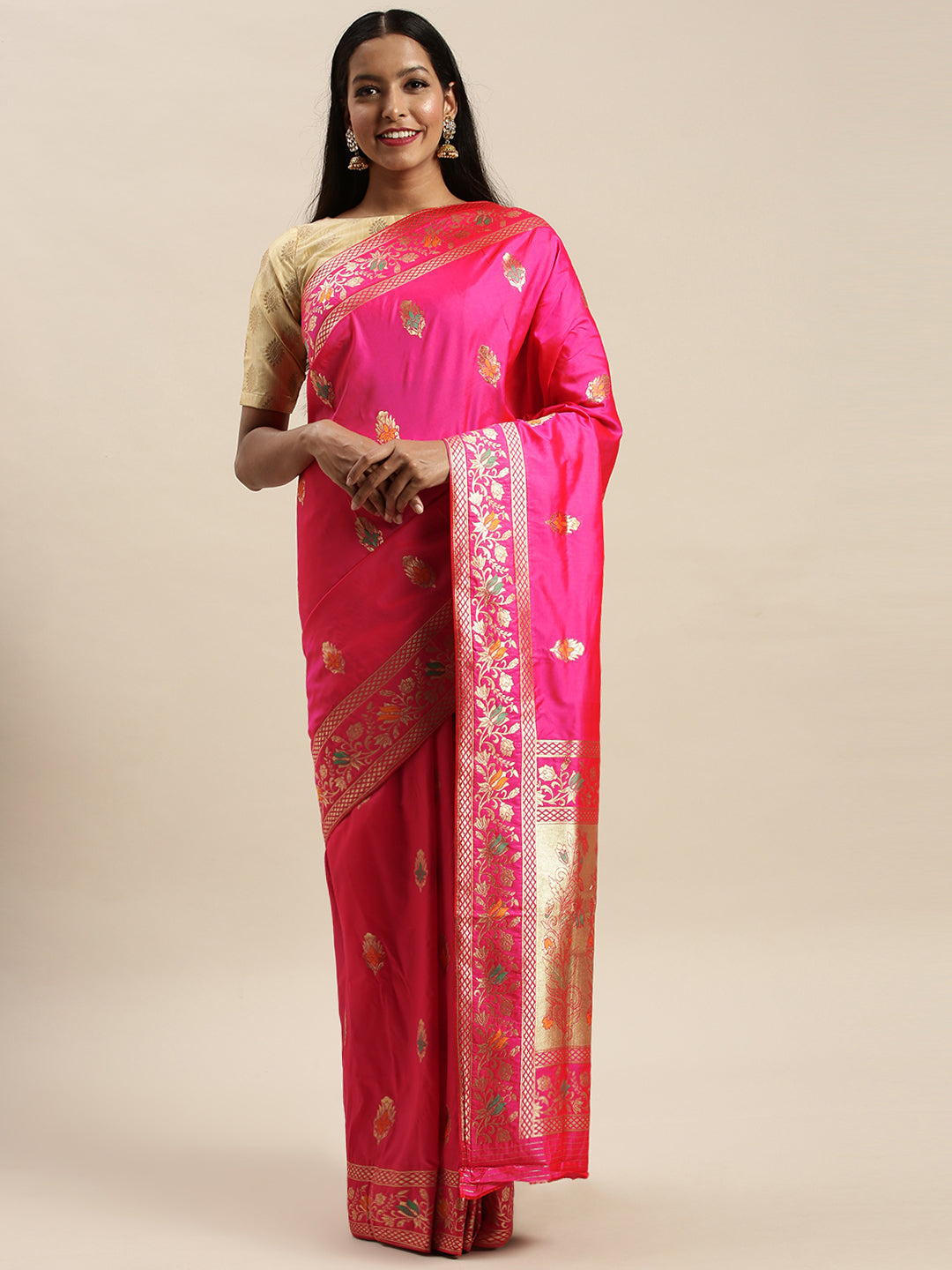 Designer Jacquard-Silk Saree | Perfect for Weddings and Festive Occasions