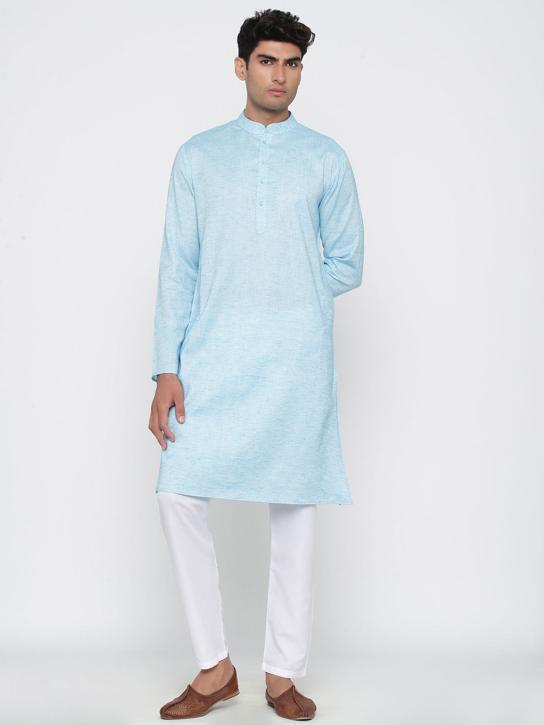 Fashionable Cotton Kurta Set | Wevon Design for Men