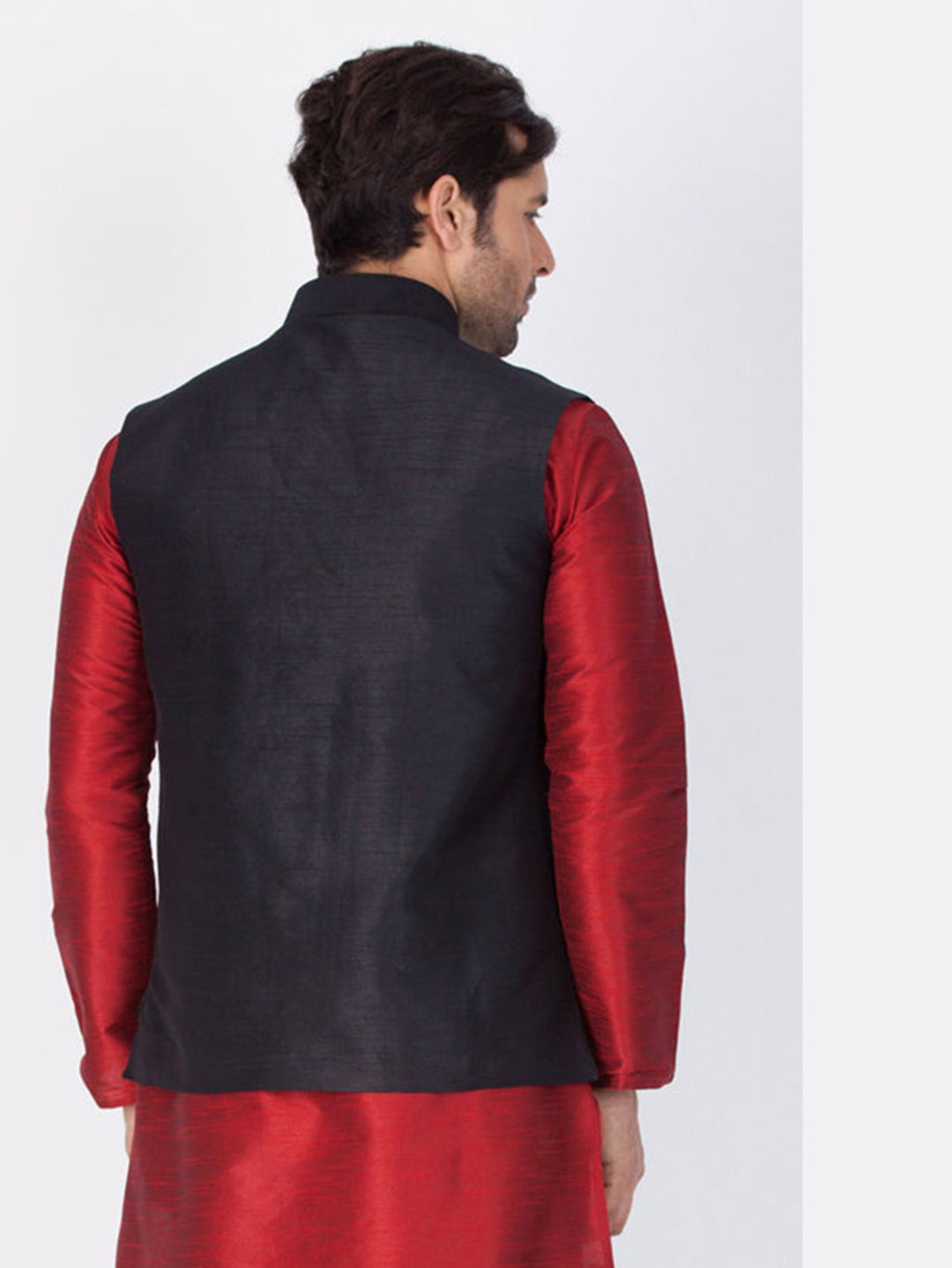 Plain Cotton Jacket for Men | Stylish Ethnic Wear for Special Occasions